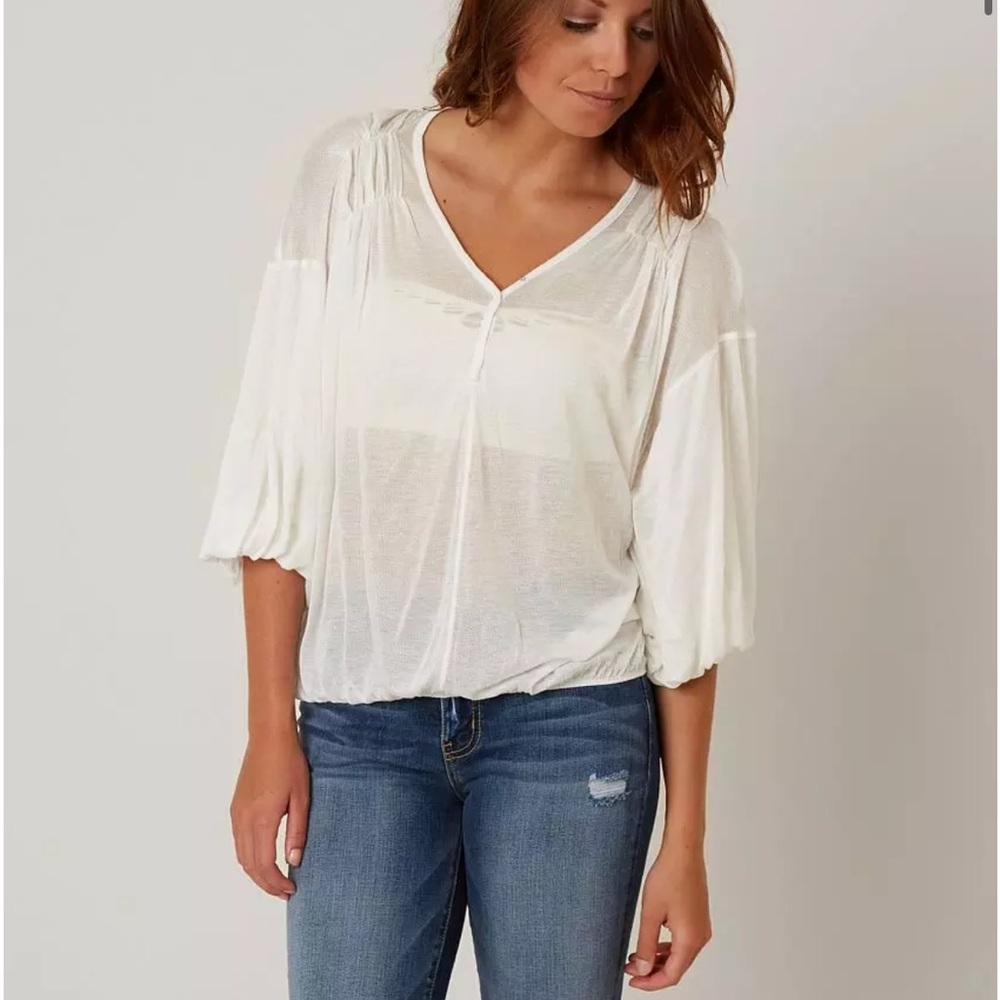 Free People Peaks Island Henley top